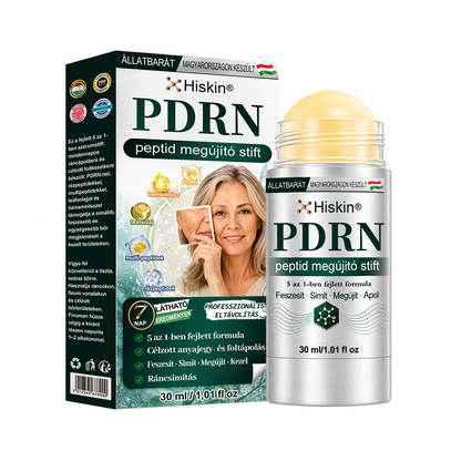 𝐇𝐢𝐬𝐤𝐢𝐧® PDRN Peptide Renewal Stick – Fejlett PDRN Peptid Bőrmegújító Stift | ✨ Ráncok, Sötét Foltok & Laza Bőr Célzott Ápolása | 💎 Feszesebb, Simább & Egyenletesebb Megjelenés | 🎯 Arcra & Testre |