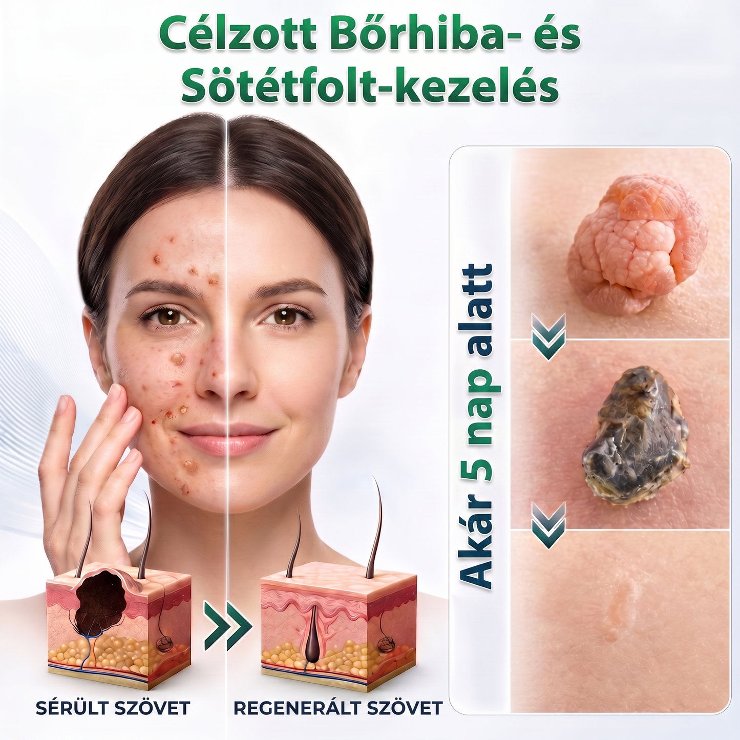 𝐇𝐢𝐬𝐤𝐢𝐧® PDRN Peptide Renewal Stick – Fejlett PDRN Peptid Bőrmegújító Stift | ✨ Ráncok, Sötét Foltok & Laza Bőr Célzott Ápolása | 💎 Feszesebb, Simább & Egyenletesebb Megjelenés | 🎯 Arcra & Testre |