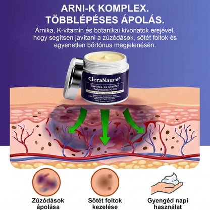 ✨ CleraNaure® Arni-K Recovery Complex | 🌿 Arnica + K-vitaminos Testápoló | 🟣 Zúzódásnyomok & Elszíneződések | 🌑 Sötét & Pigmentfoltok | 💧 Egyenetlen Bőrtónus | 🌸 Mindennapi Ápolás 🔥