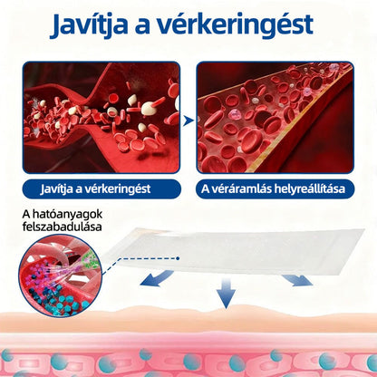 Healrize® VeinTarget™ Mikrotűs Tapasz – Segít Csökkenteni a Lábfáradtságot, Duzzanatot és Támogatja az Egészséges Vénás Keringést 🦵🌿