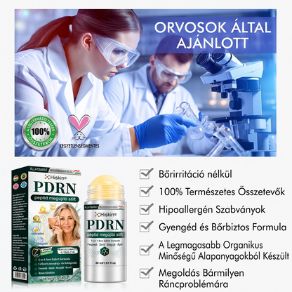 𝐇𝐢𝐬𝐤𝐢𝐧® PDRN Peptide Renewal Stick – Fejlett PDRN Peptid Bőrmegújító Stift | ✨ Ráncok, Sötét Foltok & Laza Bőr Célzott Ápolása | 💎 Feszesebb, Simább & Egyenletesebb Megjelenés | 🎯 Arcra & Testre |
